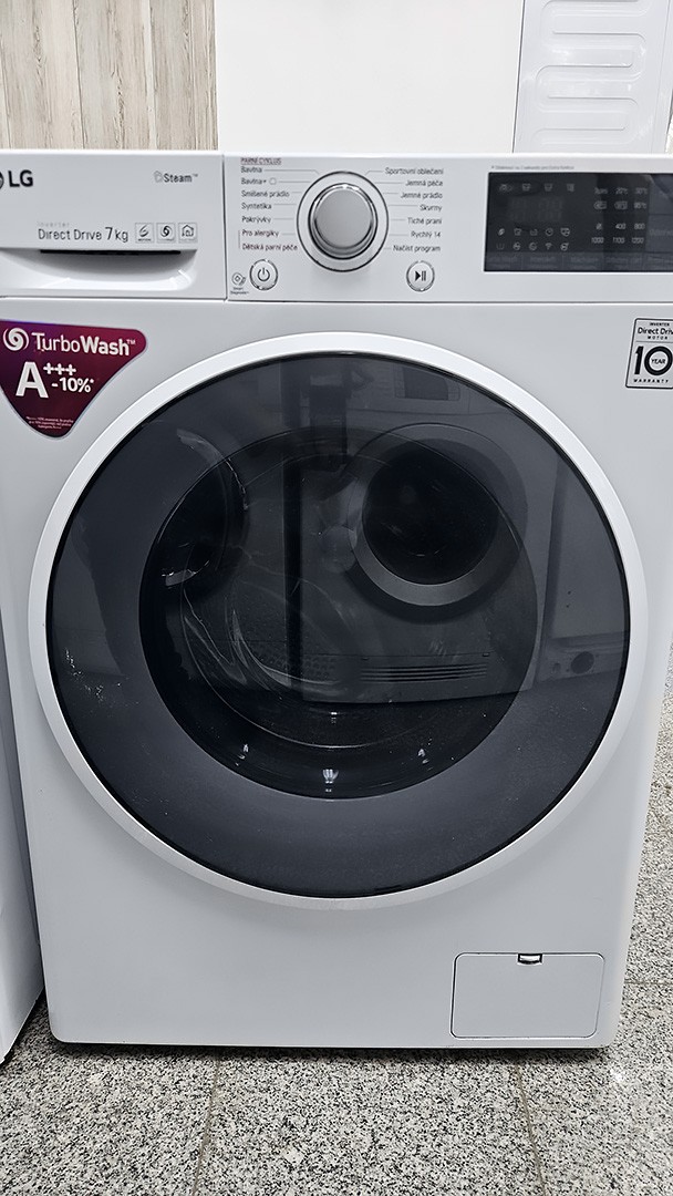 Automatická pračka LG Steam - parní, 7kg – Automatické pračky | Elektro Bazar Liberec